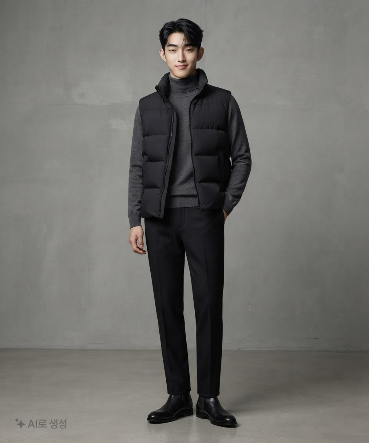무신사 스탠다드(MUSINSA STANDARD) 데일리 푸퍼 패딩 베스트 S
