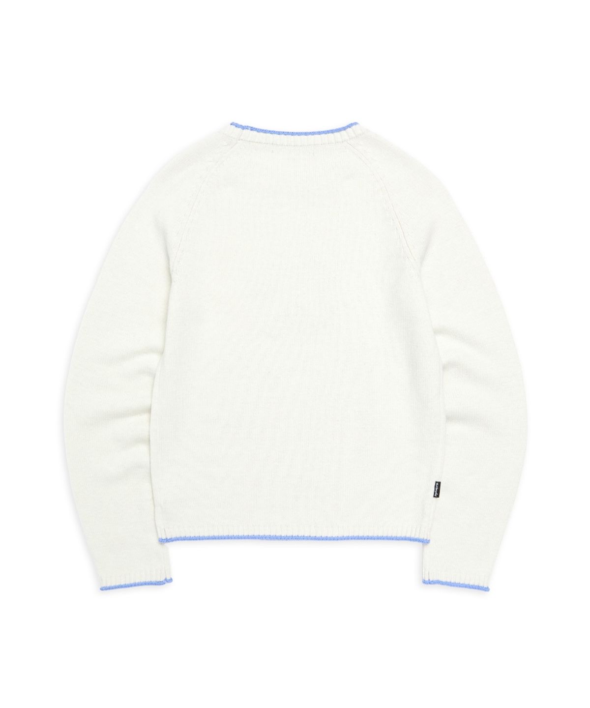 마크곤잘레스(MARK GONZALES) GONZ GIRLS 스타 배색 니트 - IVORY