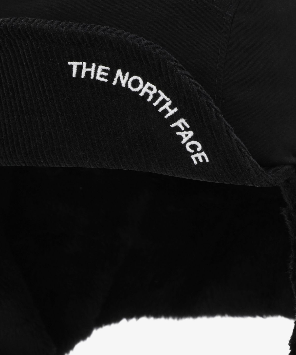 노스페이스(THE NORTH FACE) NE3CS56J 왁스드 코튼 이어머프 캡 BLACK