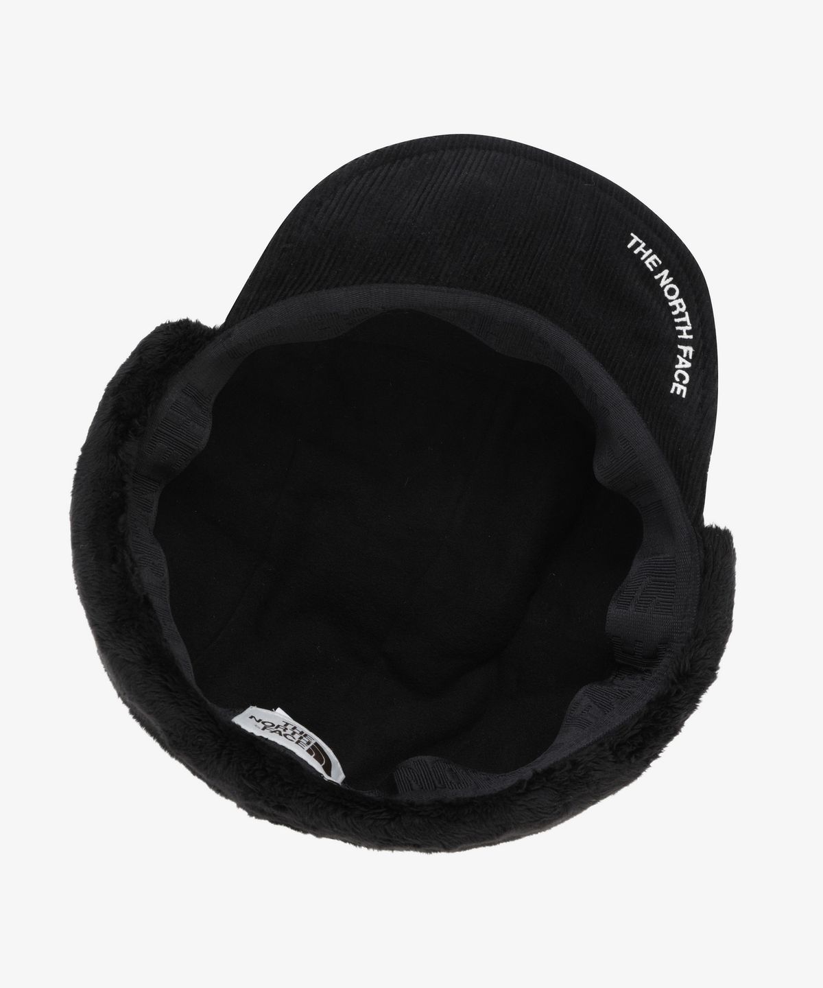 노스페이스(THE NORTH FACE) NE3CS56J 왁스드 코튼 이어머프 캡 BLACK