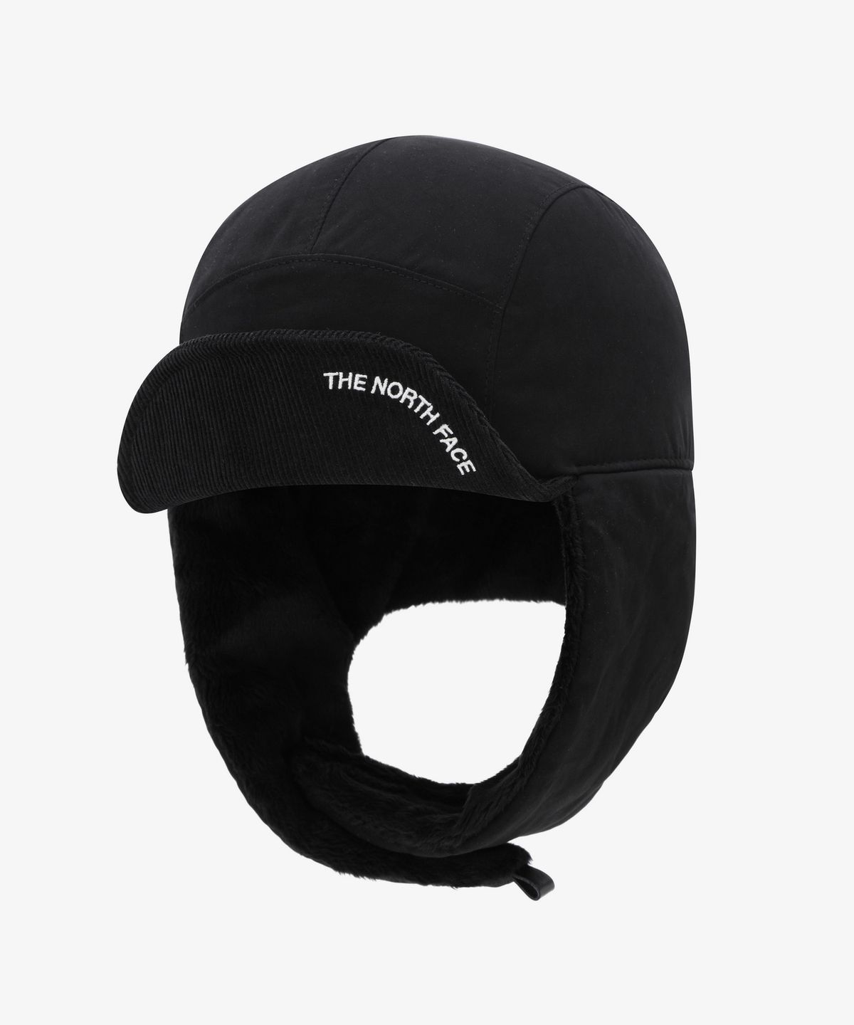 노스페이스(THE NORTH FACE) NE3CS56J 왁스드 코튼 이어머프 캡 BLACK