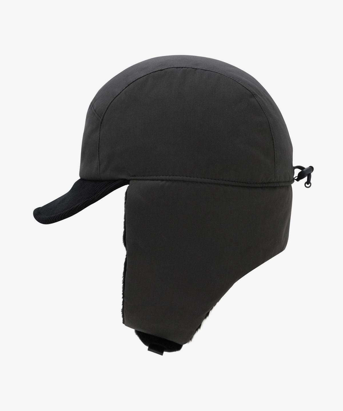 노스페이스(THE NORTH FACE) NE3CS56K 왁스드 코튼 이어머프 캡 DARK CHARCOAL