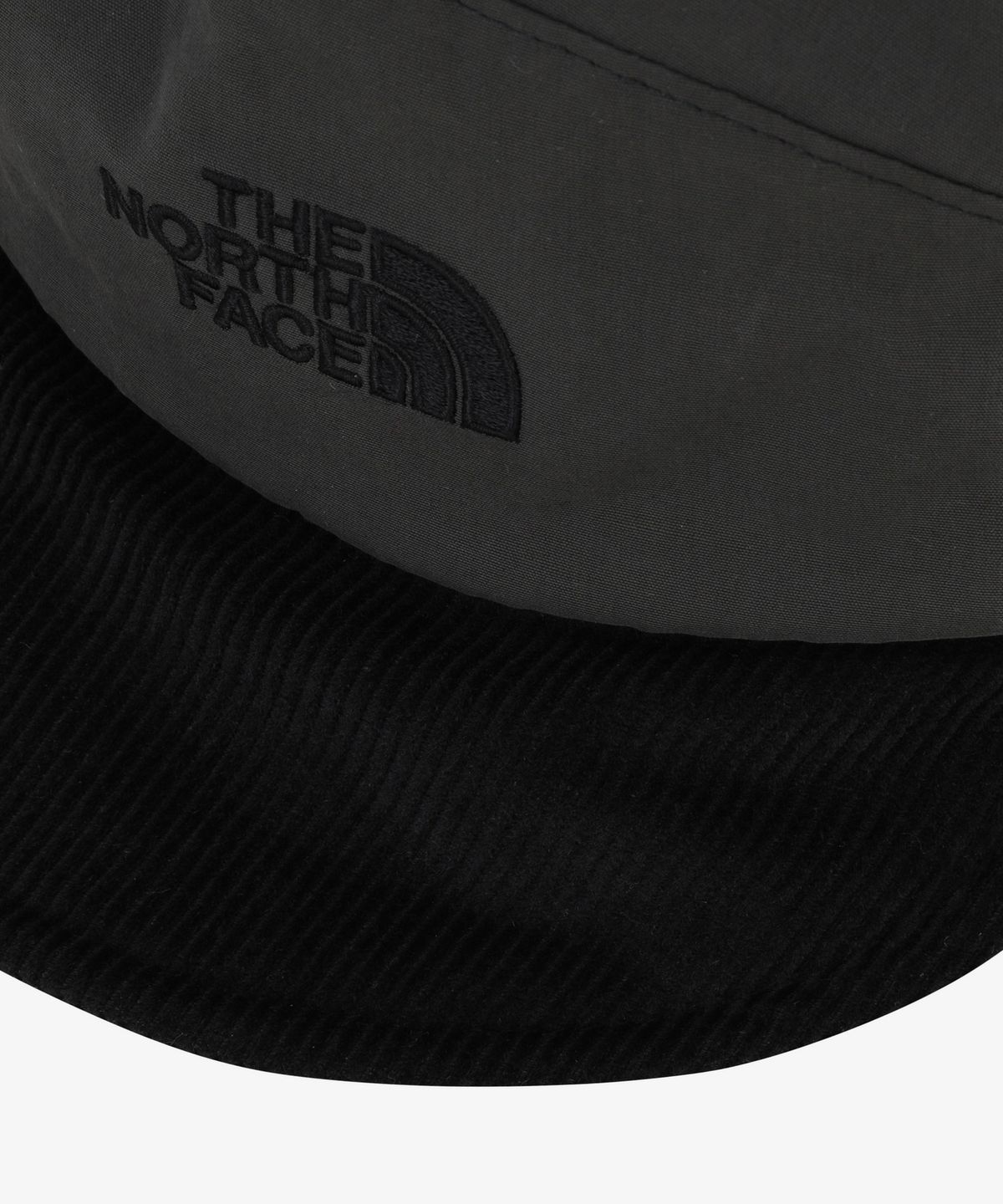 노스페이스(THE NORTH FACE) NE3CS56K 왁스드 코튼 이어머프 캡 DARK CHARCOAL