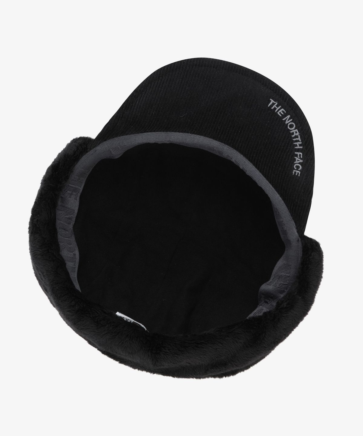 노스페이스(THE NORTH FACE) NE3CS56K 왁스드 코튼 이어머프 캡 DARK CHARCOAL