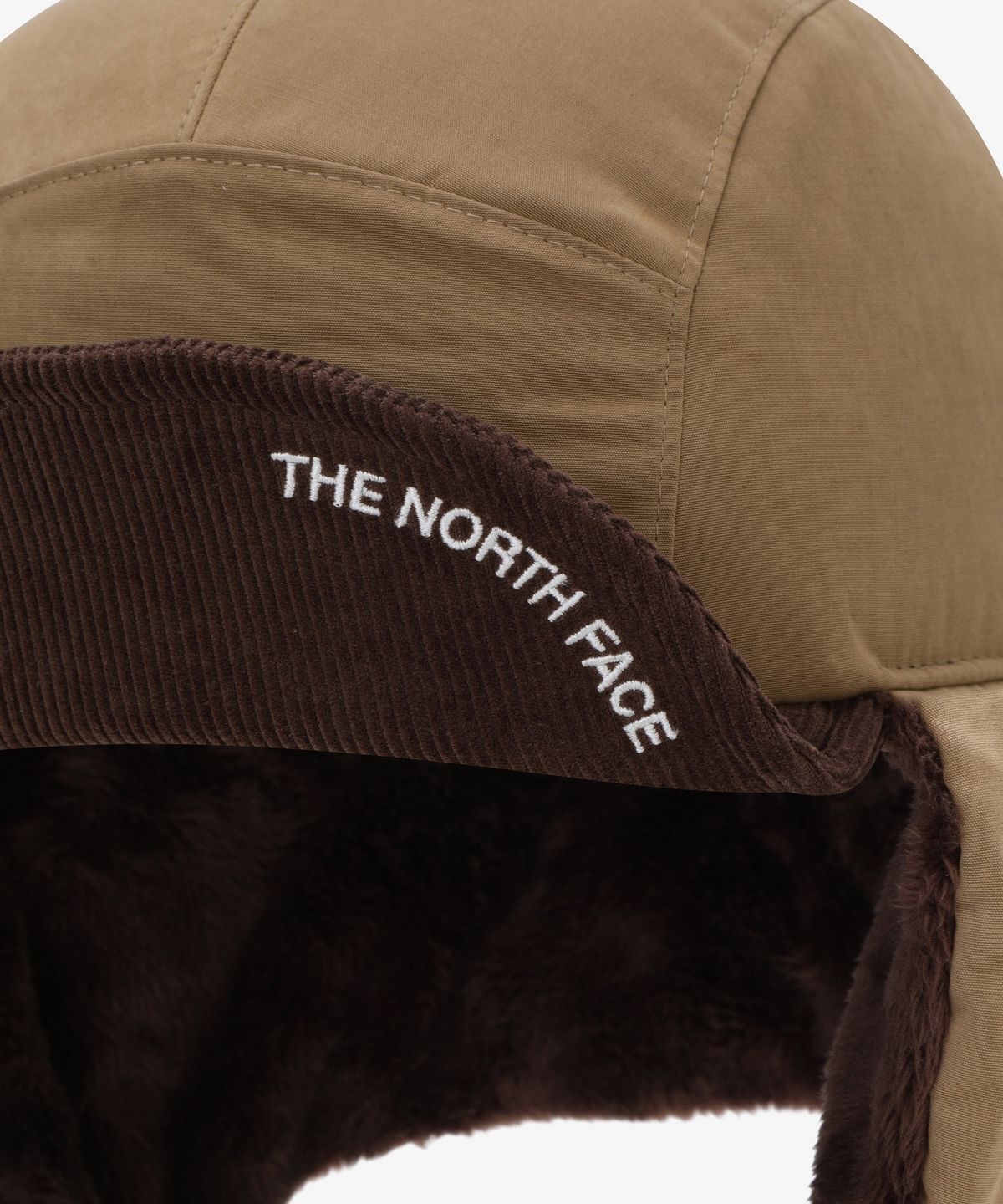 노스페이스(THE NORTH FACE) NE3CS56L 왁스드 코튼 이어머프 캡 CAMEL