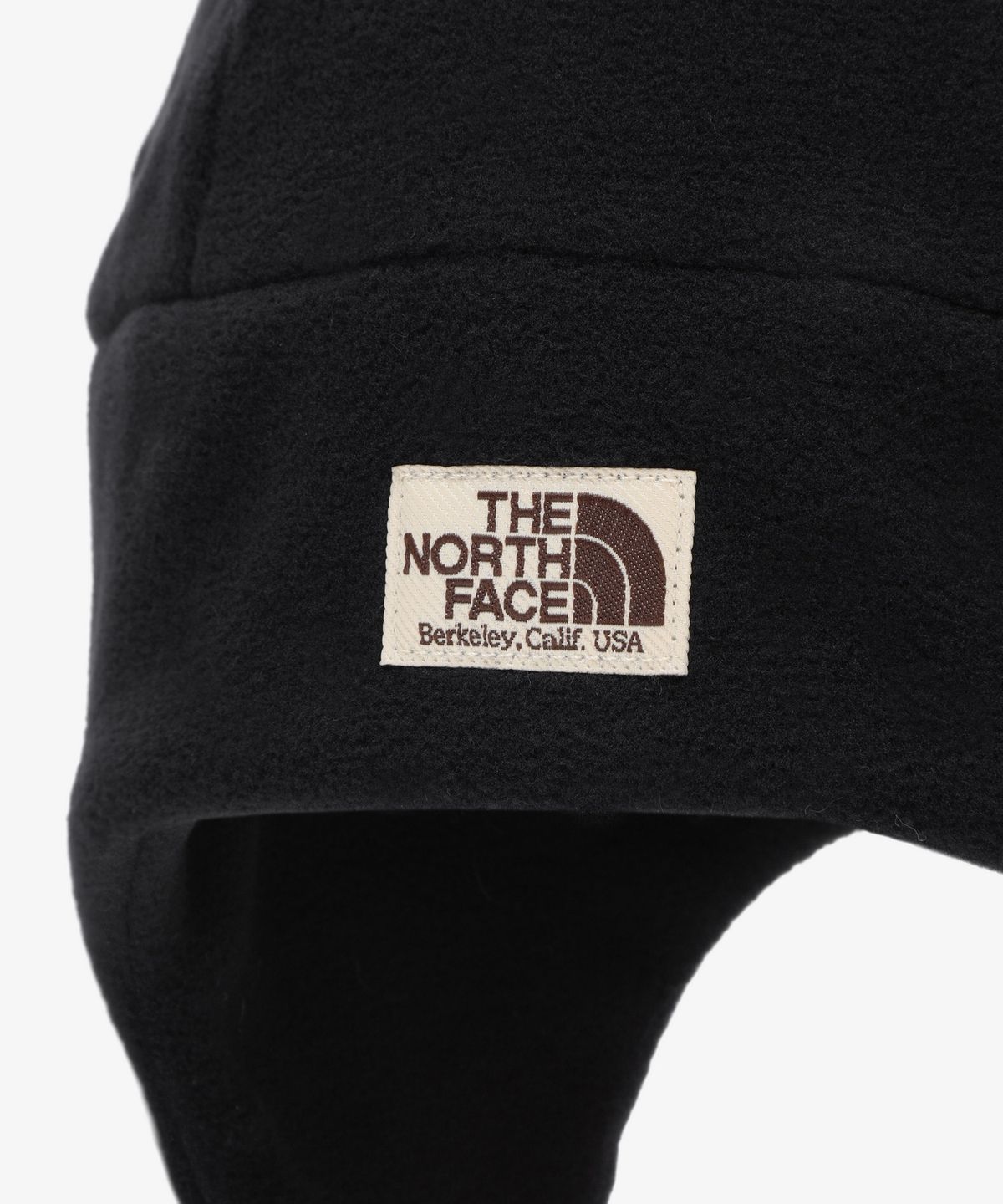 노스페이스(THE NORTH FACE) NE3BS50J 화이트라벨 플리스 이어머프 비니 BLACK