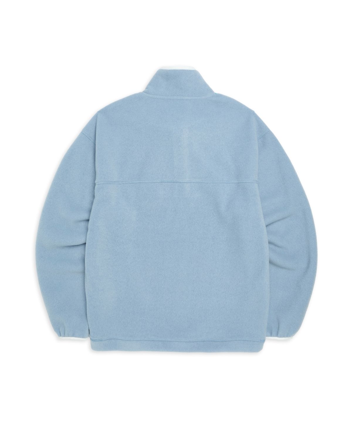 마크곤잘레스(MARK GONZALES) 플리스 하프집업 스웻셔츠 - GREYISH BLUE