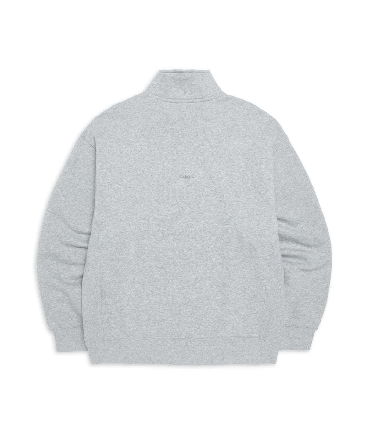 마크곤잘레스(MARK GONZALES) 엔젤 와펜 하프집업 기모 스웨트 셔츠 - M/GREY
