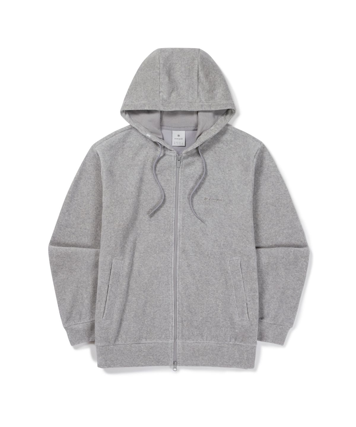 스노우피크 어패럴(SNOWPEAK APPAREL) 코듀로이 후드 집업 (S26WMFFJ72) Melange Gray