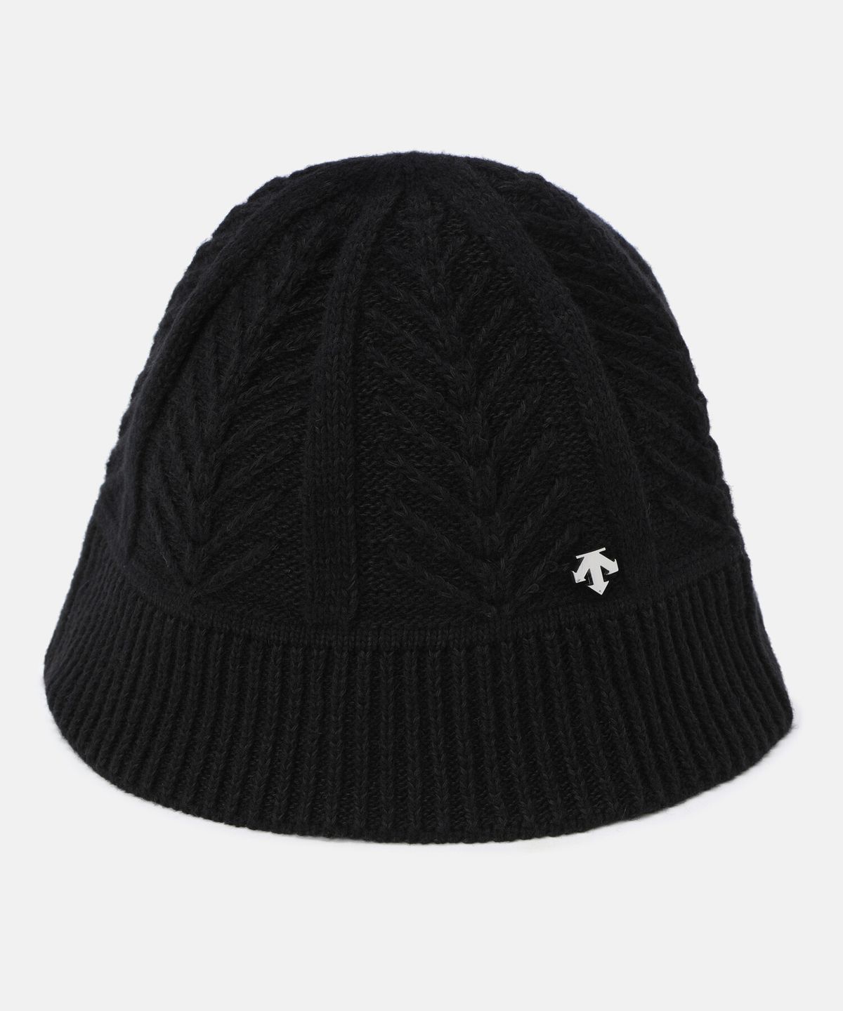 데상트(DESCENTE) 여성 니트 버킷햇 블랙 SR322UCP94