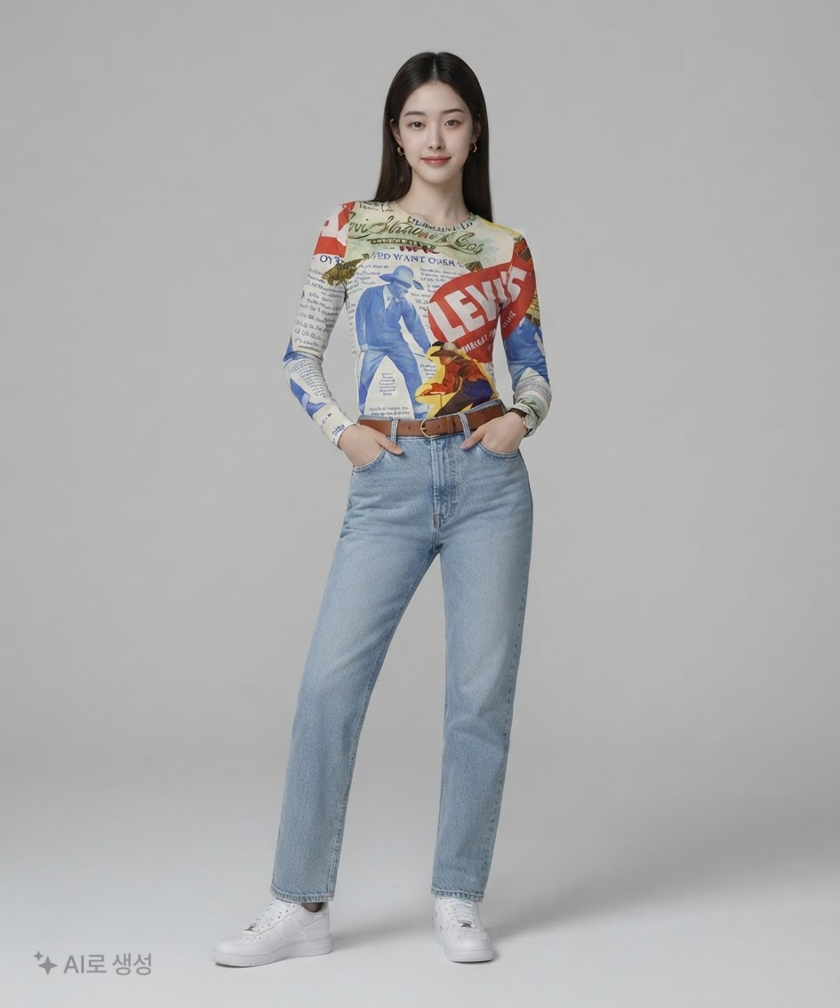 리바이스(LEVI'S) Levis® x ADSB Andersson Bell 세컨드 스킨 탑_000E7-0000 XS