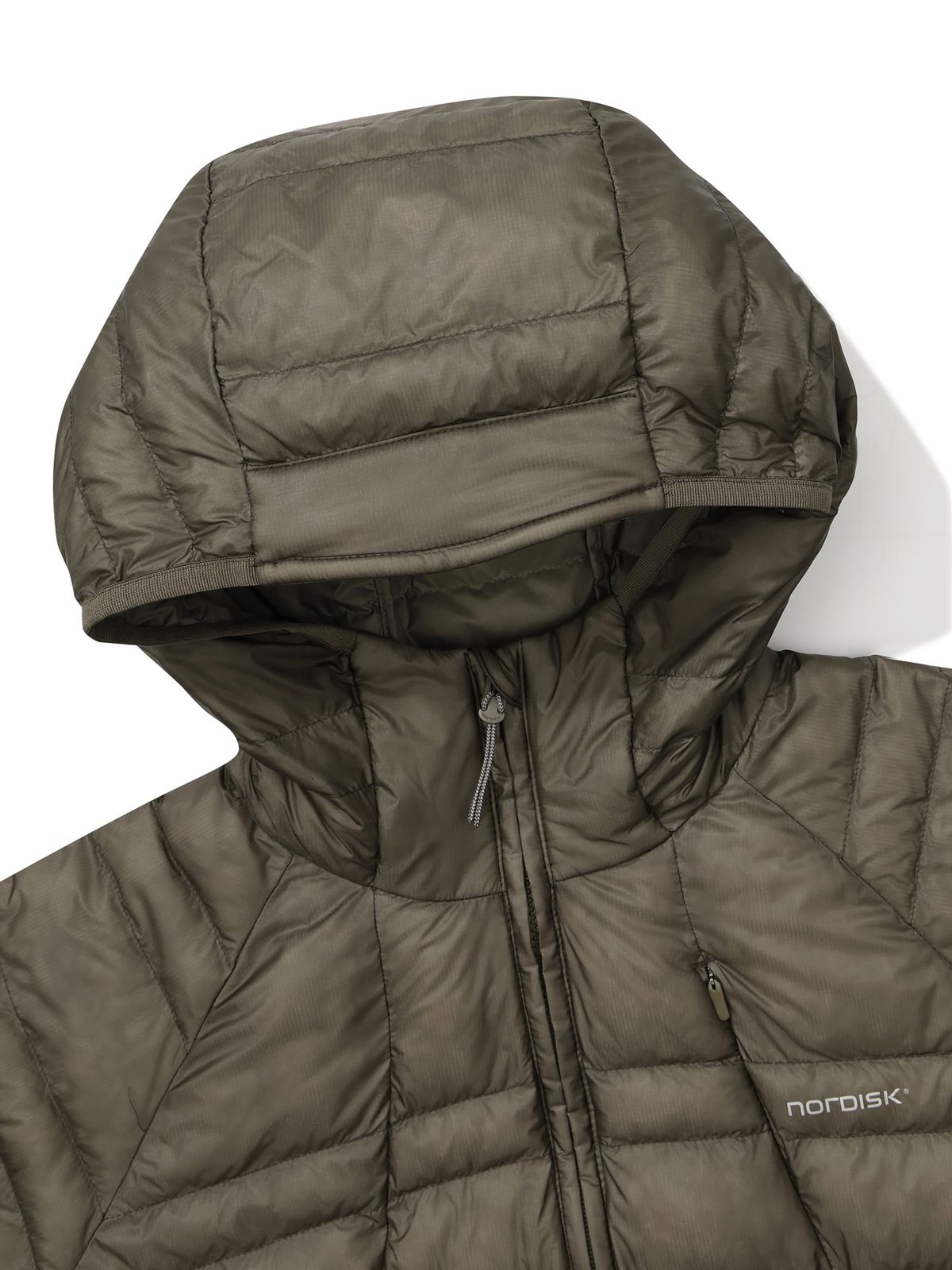 노르디스크(NORDISK) [HYGGE HIKE] 프리마로프트 경량 패딩 후디 자켓 - W_HUNTER BEIGE_OWW26174HB