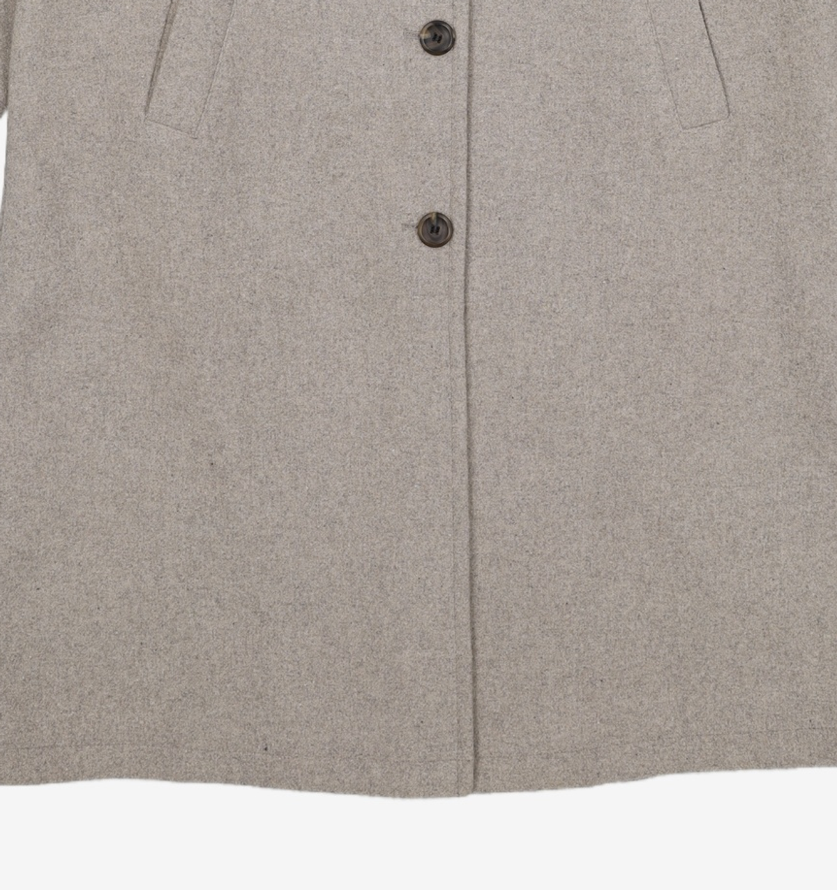 미쏘(MIXXO) 오버핏 싱글 맥 코트 MIWJHB101C S