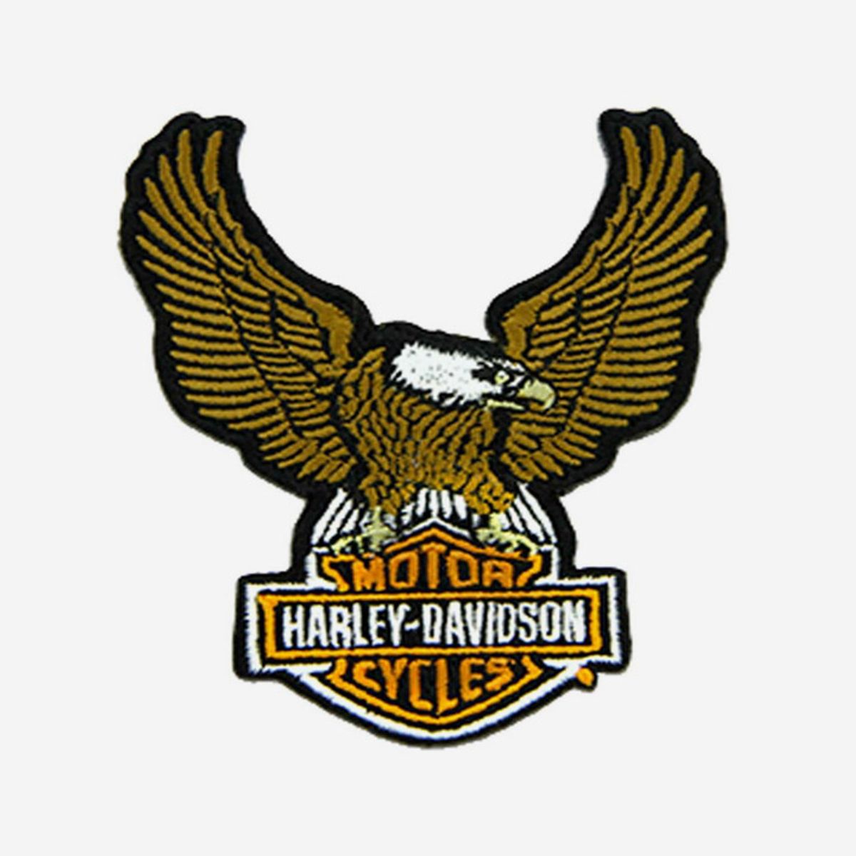 할리데이비슨(HARLEY-DAVIDSON) 이글 바앤실드 스몰 엠블럼 BROWN