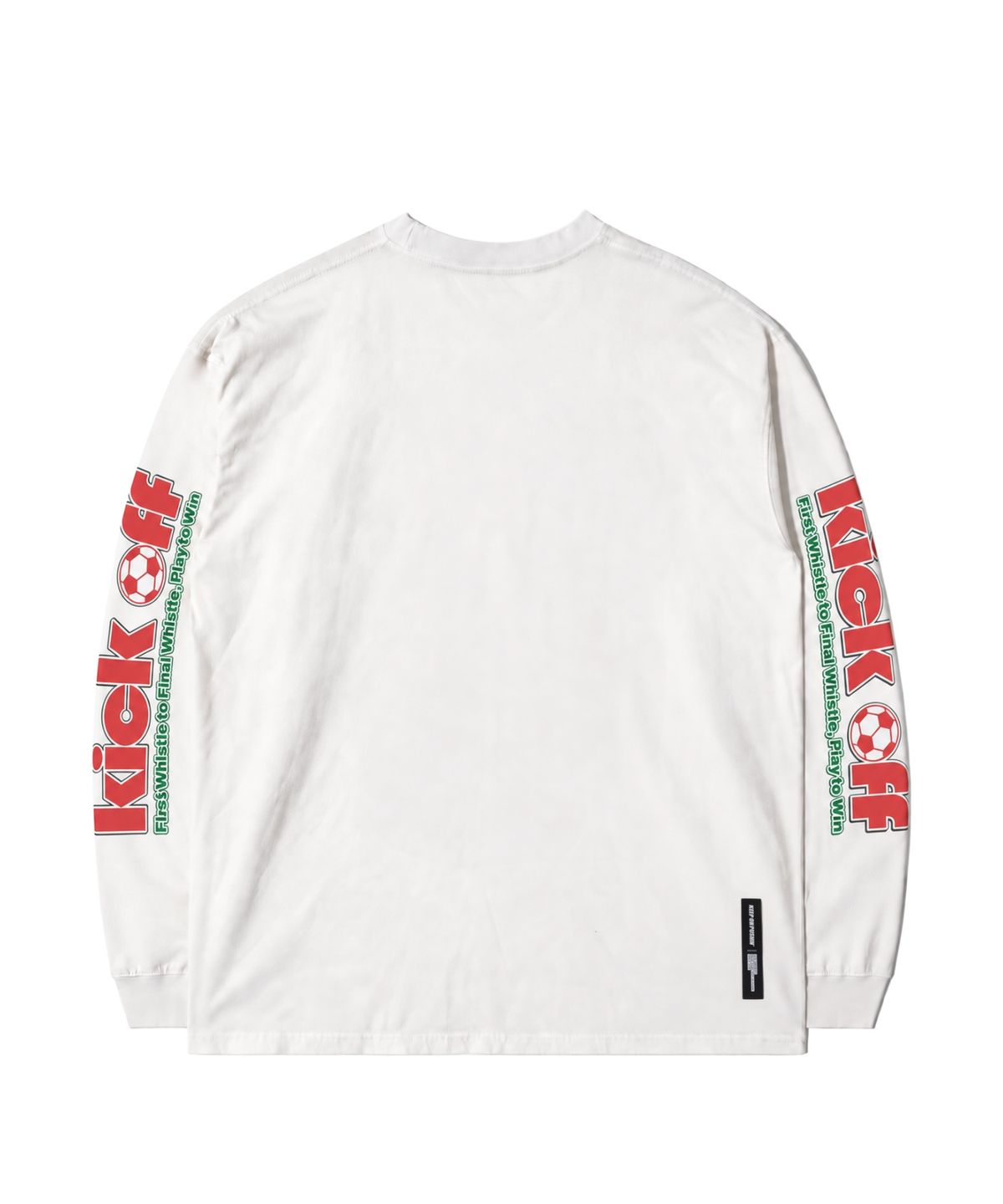 큐티에잇 가먼츠(QT8 GARMENTS) MF Kick-Off Washed Long Sleeve (Ivory)