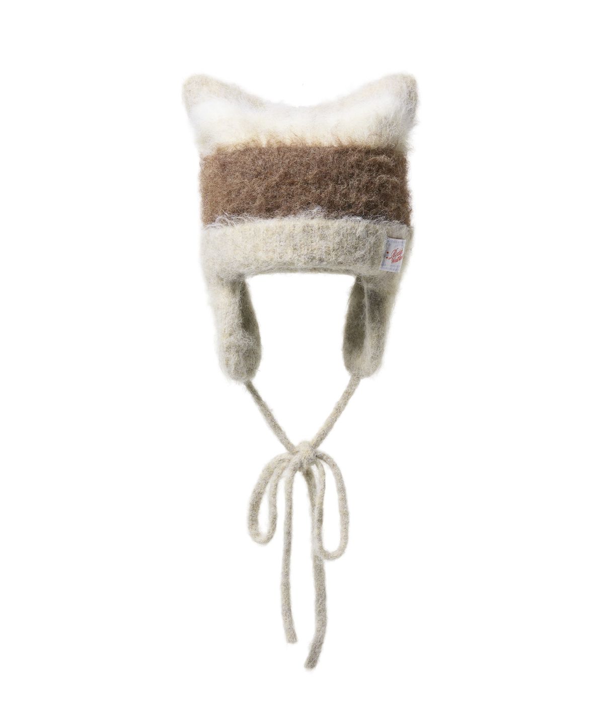 락피쉬웨더웨어(ROCKFISH WEATHERWEAR) STRIPE BRUSHED CAT BEANIE - 5 colors