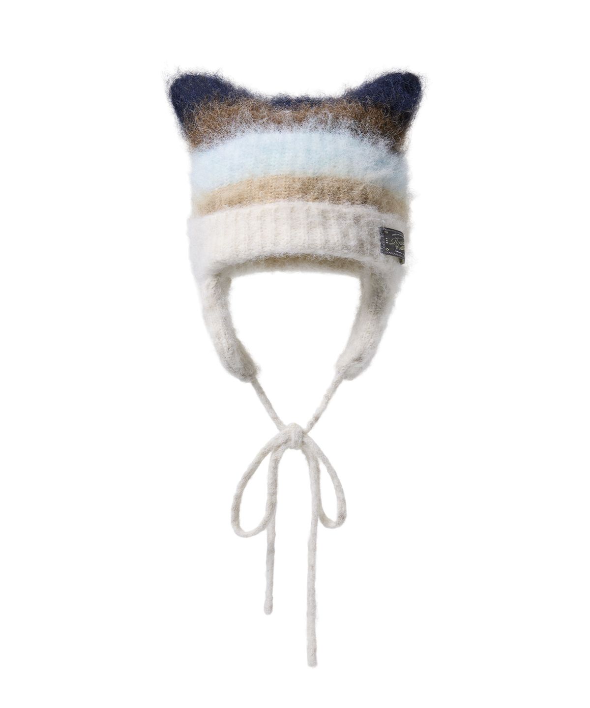 락피쉬웨더웨어(ROCKFISH WEATHERWEAR) STRIPE BRUSHED CAT BEANIE - 5 colors