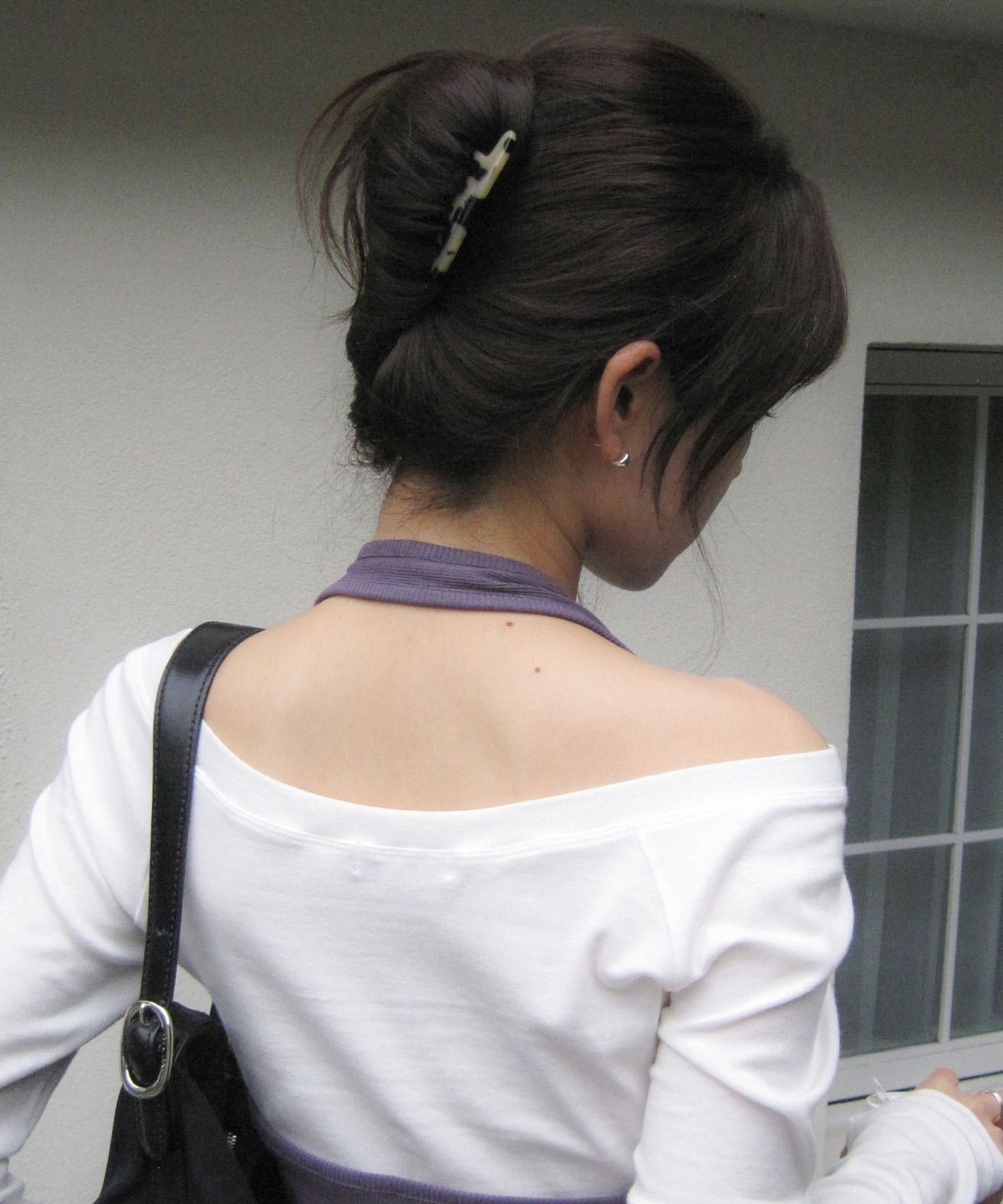 둥그런(DUNGEUREON) French Hair Comb (Leopard)