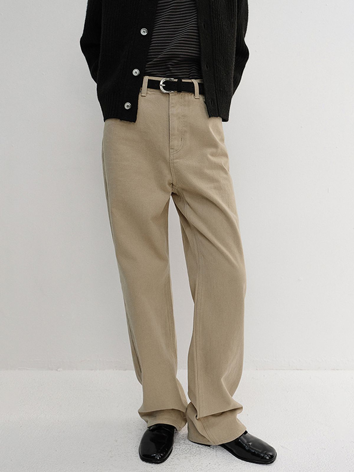 던스트(DUNST) BRUSHED STRAIGHT JEANS_UDPA6D223_BEIGE
