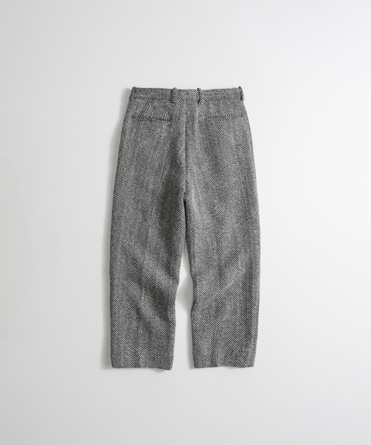 비헤비어(BEHEAVYER) W/P OFFICER TROUSERS herringbone