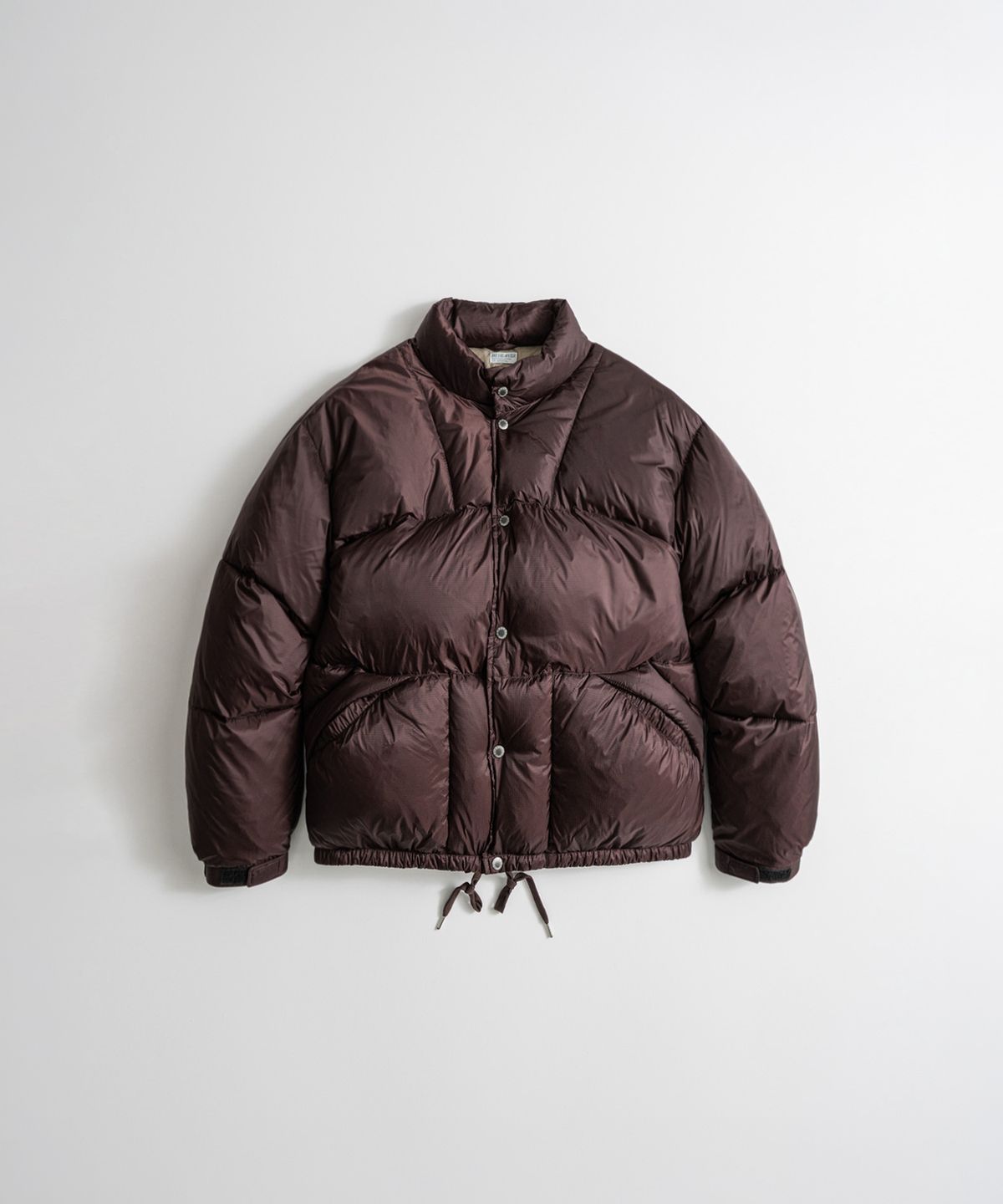 비헤비어(BEHEAVYER) POLARBEAR DUCK DOWN JACKET bordeaux