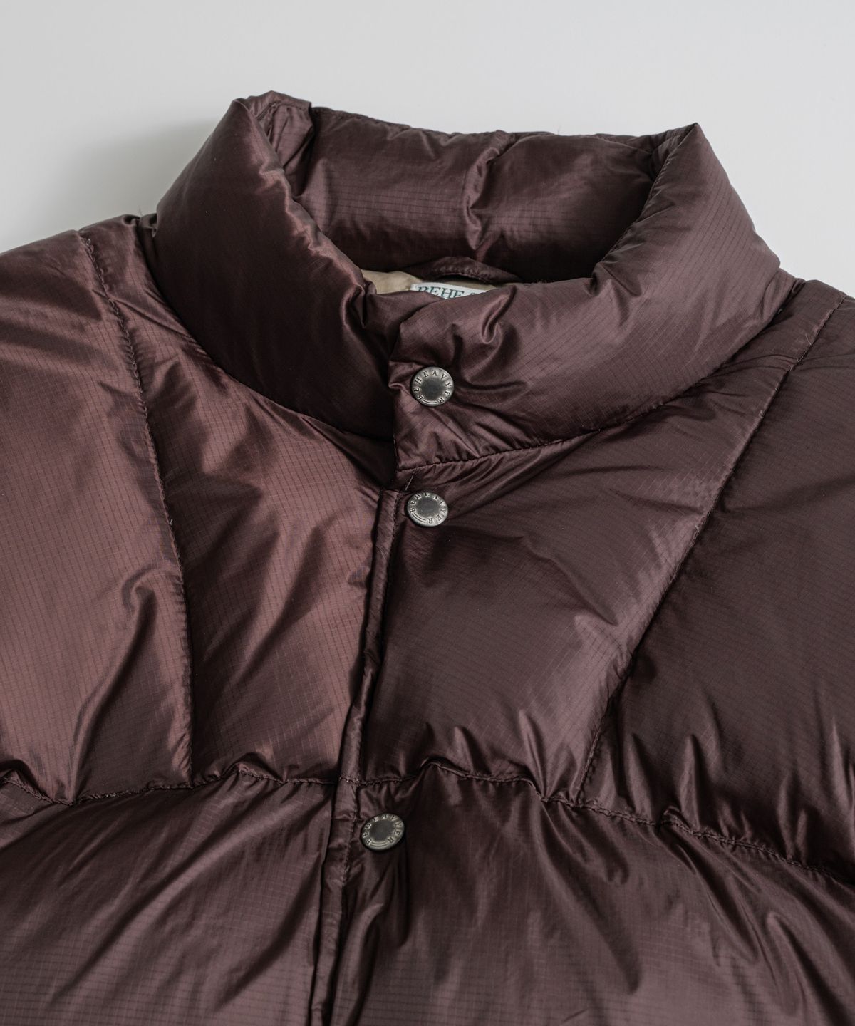 비헤비어(BEHEAVYER) POLARBEAR DUCK DOWN JACKET bordeaux