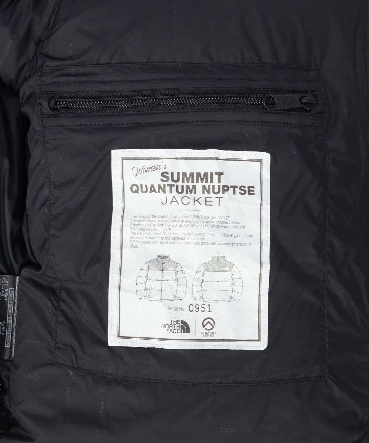 노스페이스(THE NORTH FACE) NJ1DS98A 여성 퀀텀 눕시 다운 자켓 (RDS) BLACK