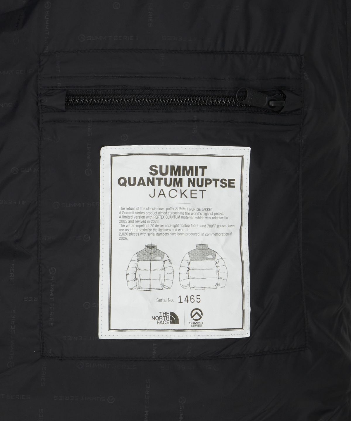 노스페이스(THE NORTH FACE) NJ1DS88A 남성 퀀텀 눕시 다운 자켓 (RDS) BLACK