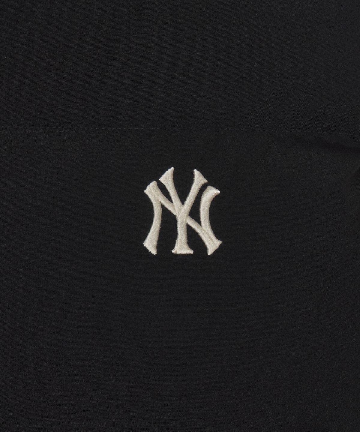엠엘비(MLB) 베이직 후드 패딩조끼 NY (Black)