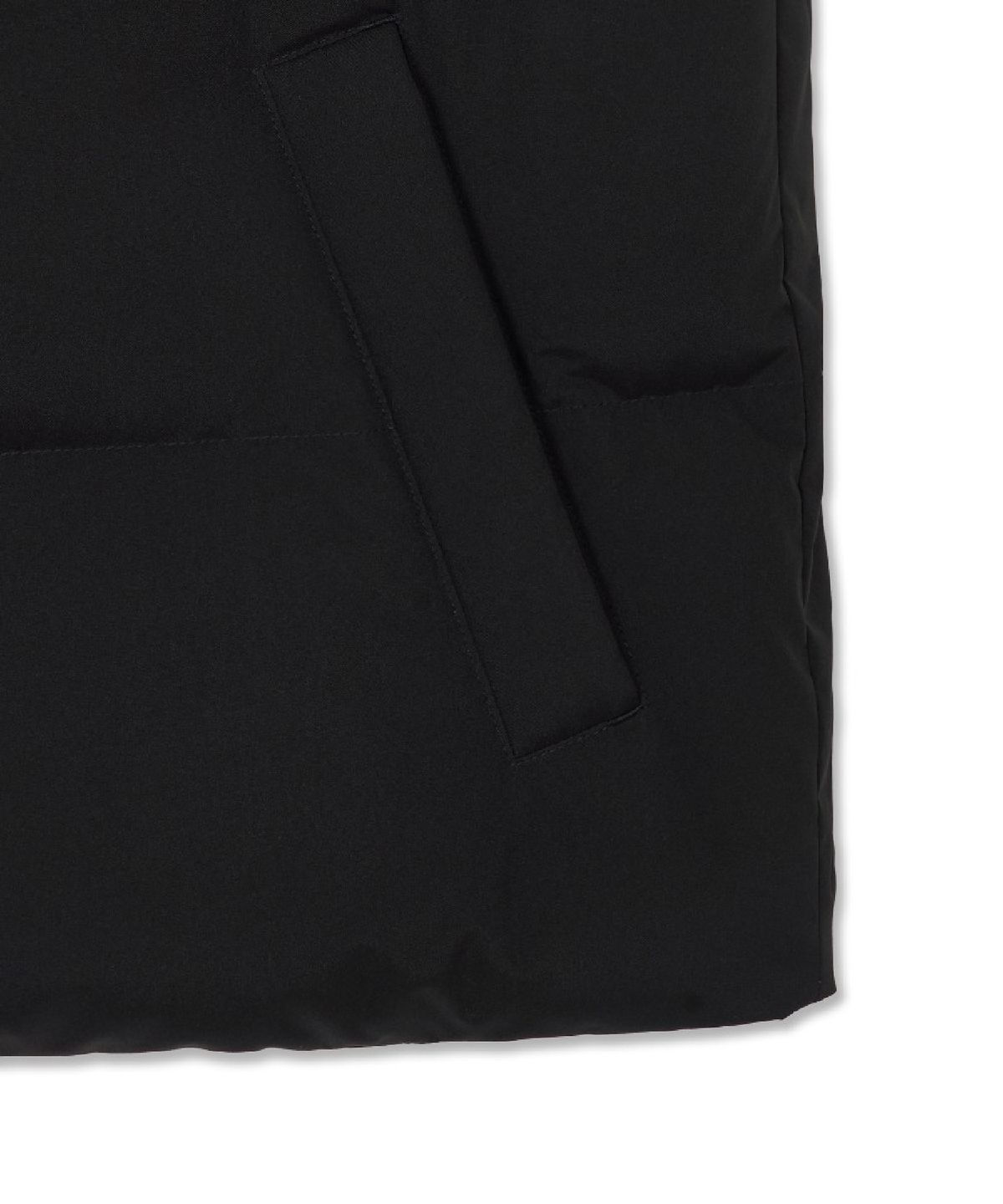 엠엘비(MLB) 베이직 후드 패딩조끼 NY (Black)