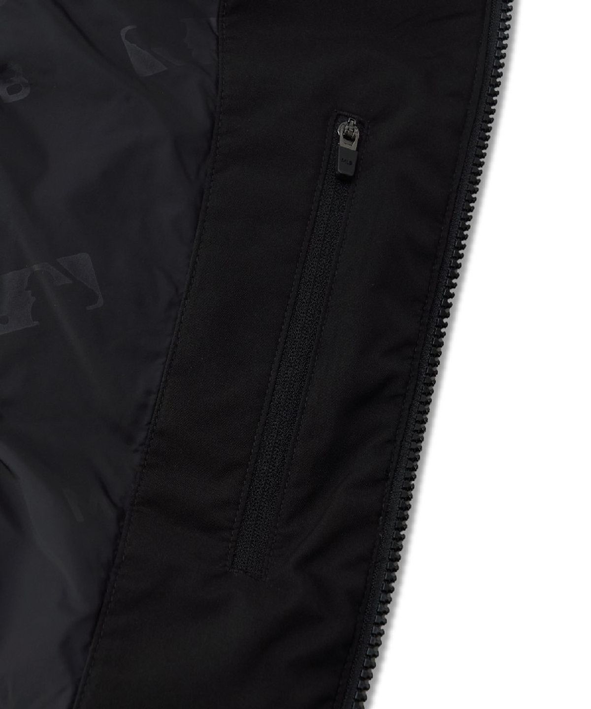 엠엘비(MLB) 베이직 후드 패딩조끼 NY (Black)