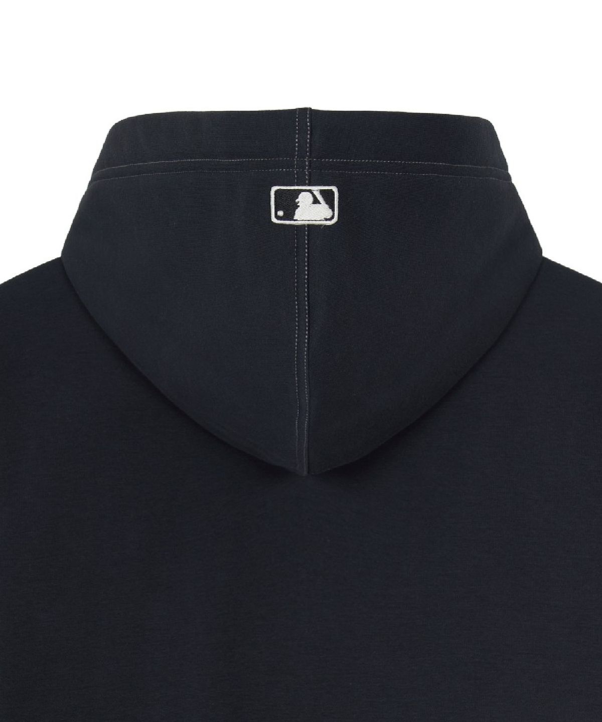 엠엘비(MLB) 베이직 미디움로고 기모 후드집업 NY (Black)