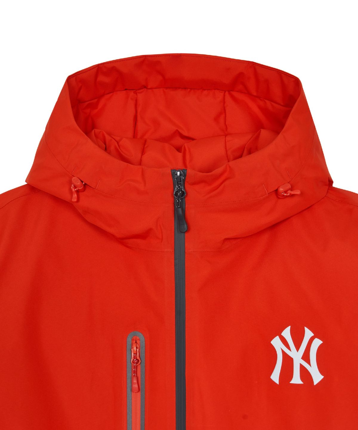 엠엘비(MLB) 고어텍스 2L 경량 구스 숏패딩 NY (Neon Orange)