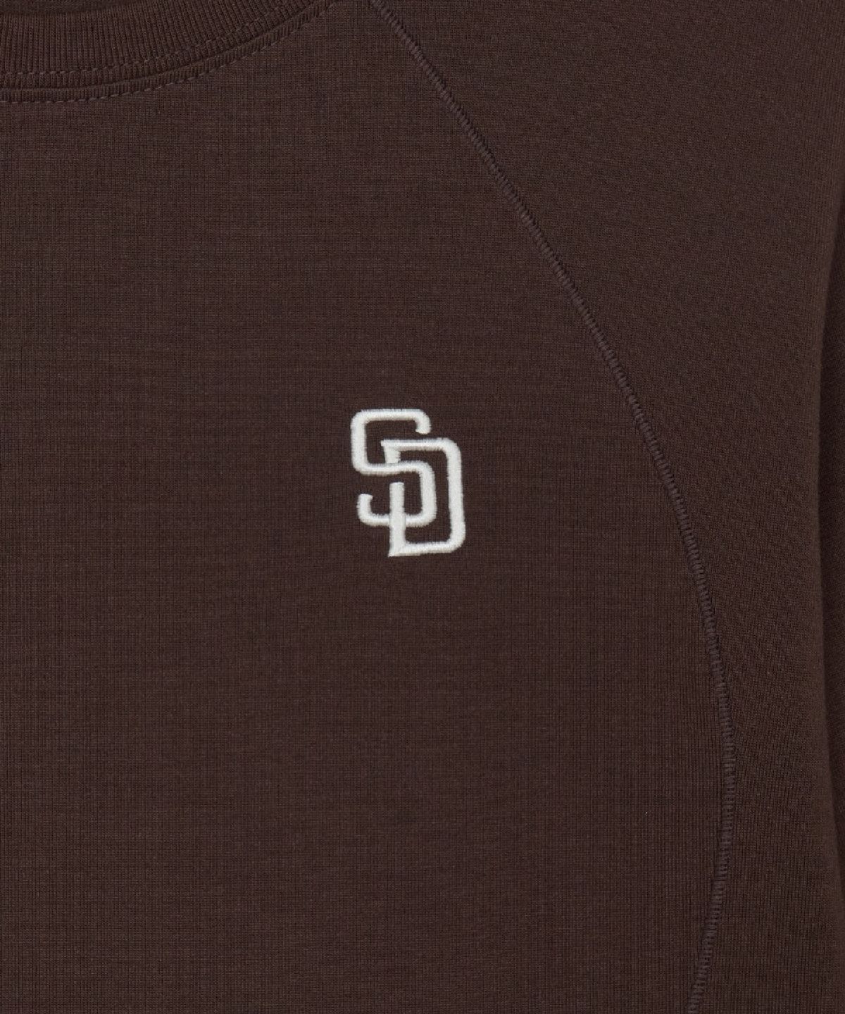 엠엘비(MLB) 여성 베이직 슬림핏 기모 긴팔 티셔츠 SD (D.Brown)