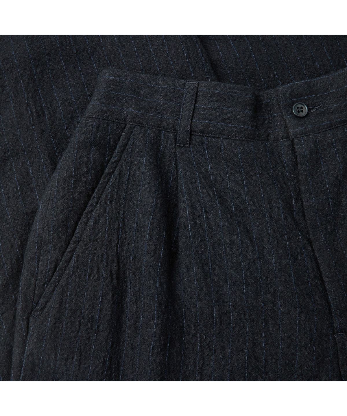 시리즈(SERIES) SAGE DE CRET Pinstripe Washed Single Pleated Pants SVPNW26101NYX