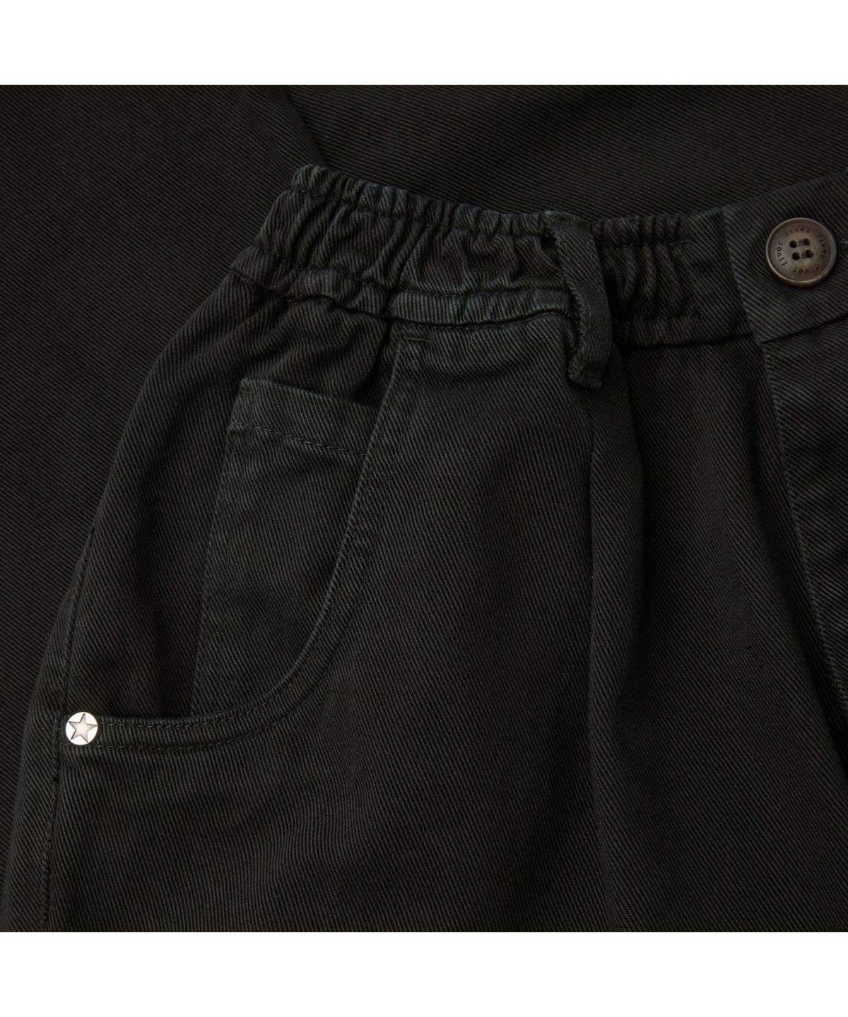 시리즈(SERIES) FIVER TWILL BAGGY PANTS SOPNW26053BKX