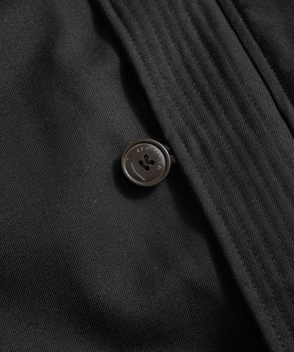 비헤비어(BEHEAVYER) W/P N3B DUCK DOWN PARKA black