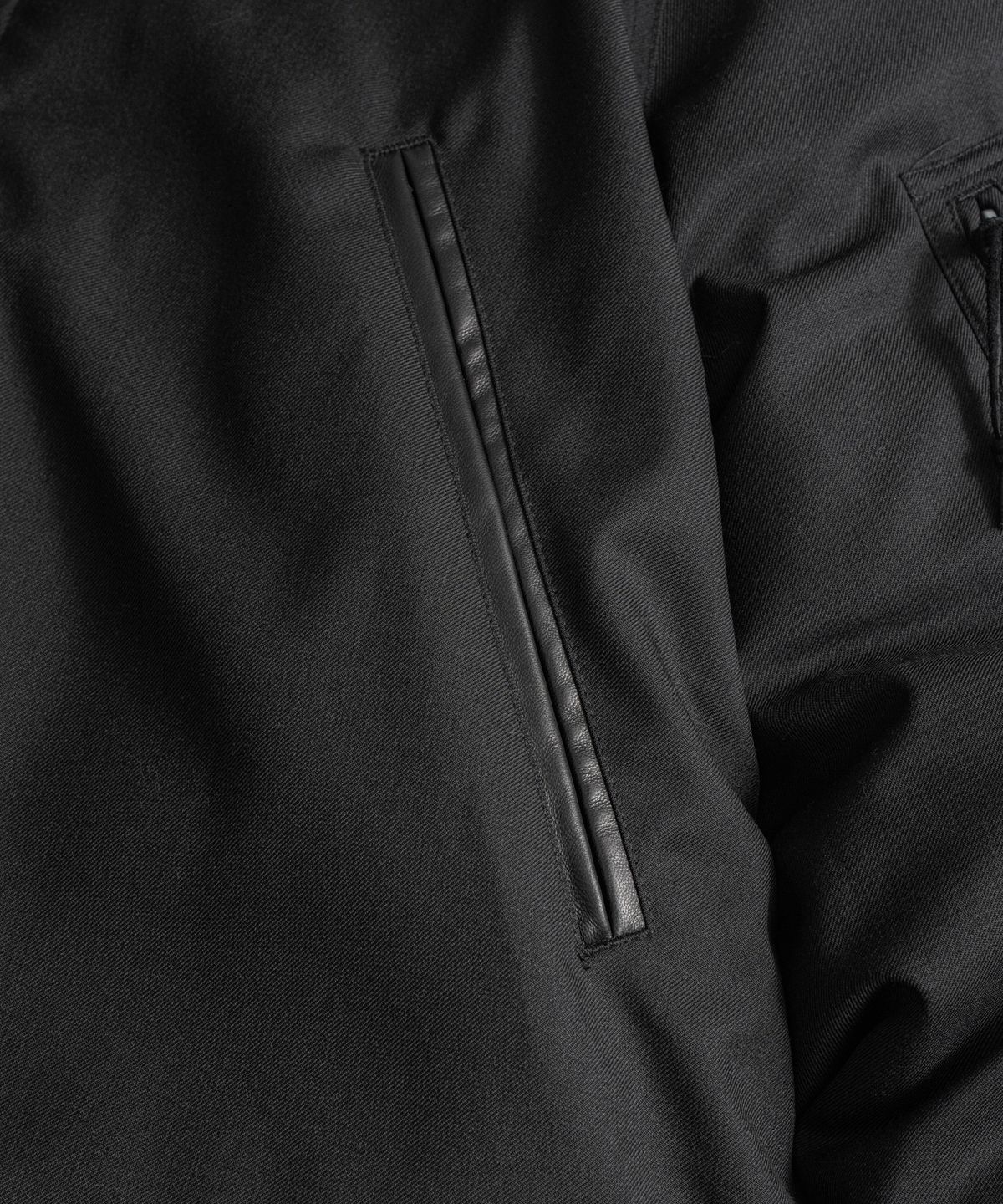 비헤비어(BEHEAVYER) W/P N3B DUCK DOWN PARKA black