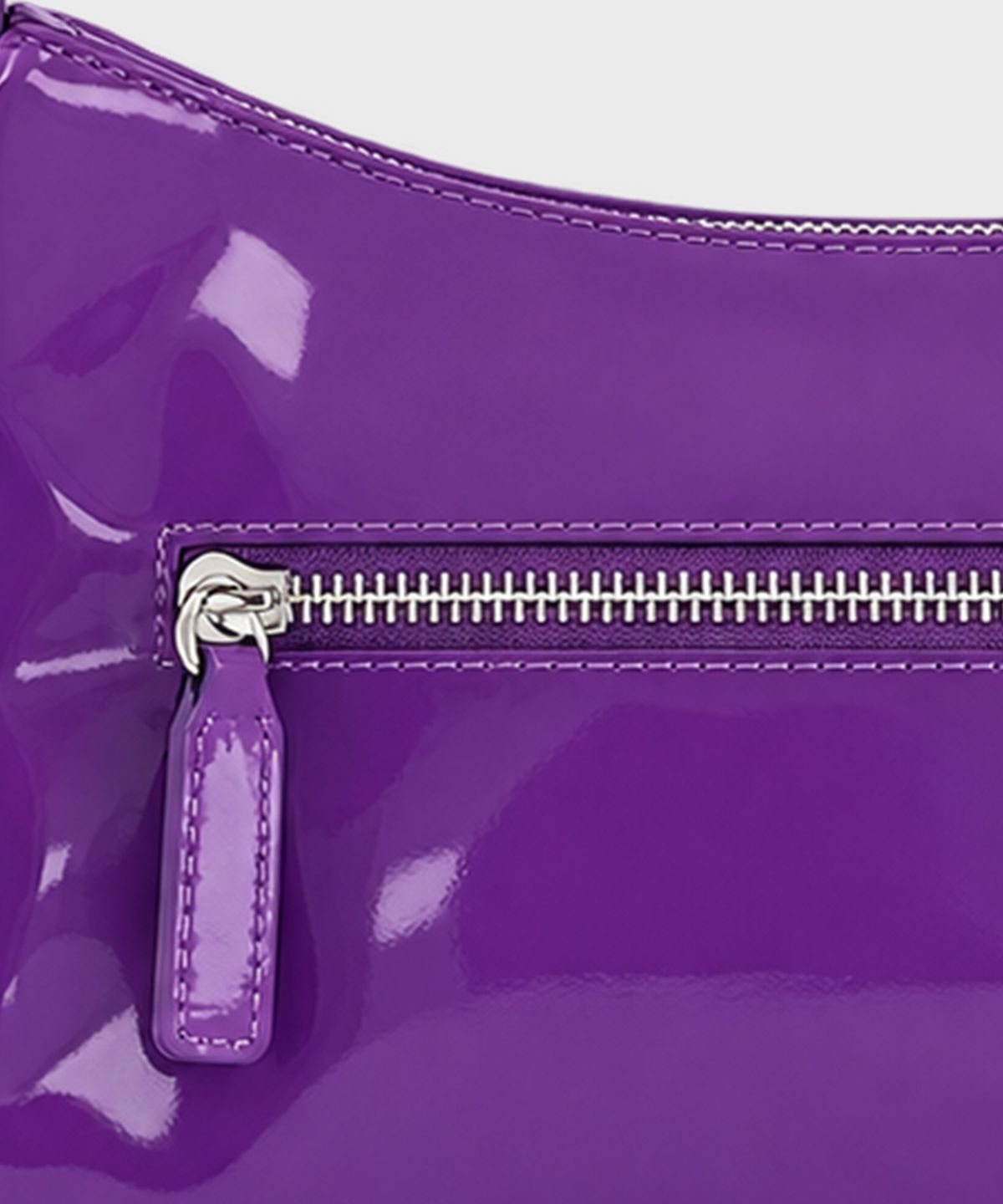키페(KIFFER) BIJOU BAG-GLOSSY PURPLE