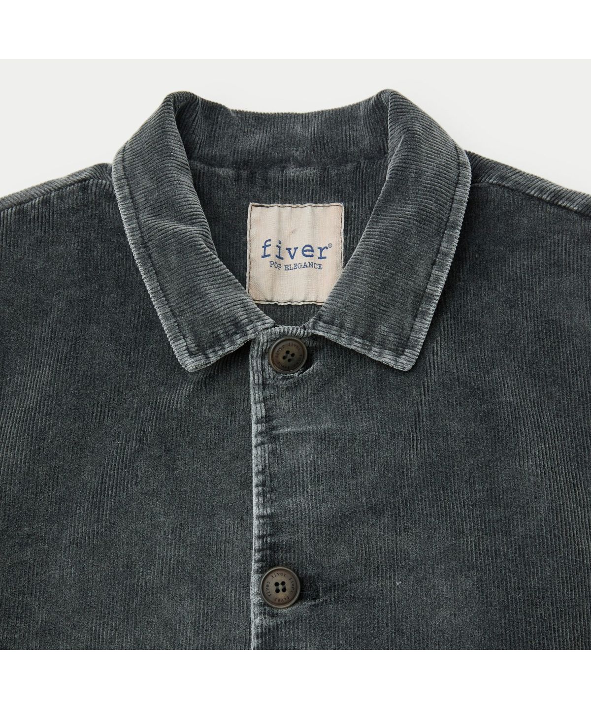 시리즈(SERIES) FIVER CORDUROY STONE MARBLED WASH JACKET SOUAW26101BKX