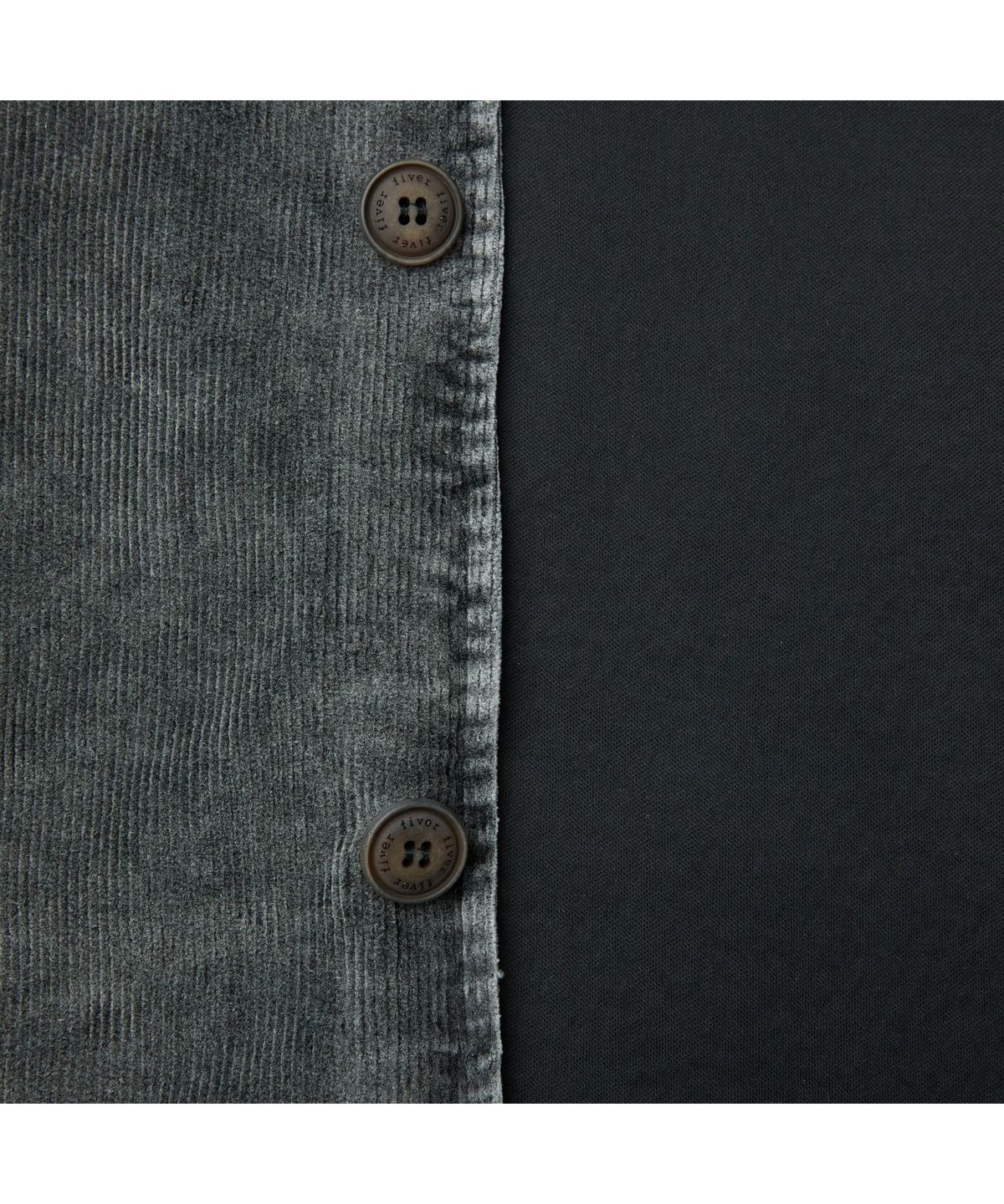 시리즈(SERIES) FIVER CORDUROY STONE MARBLED WASH JACKET SOUAW26101BKX