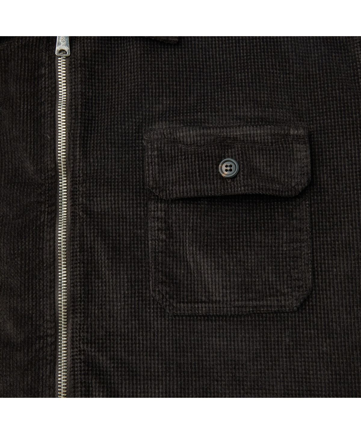 시리즈(SERIES) CROSSLEY WAFFLE CORDUROY FULL ZIP JACKET SOUAW26001BKX
