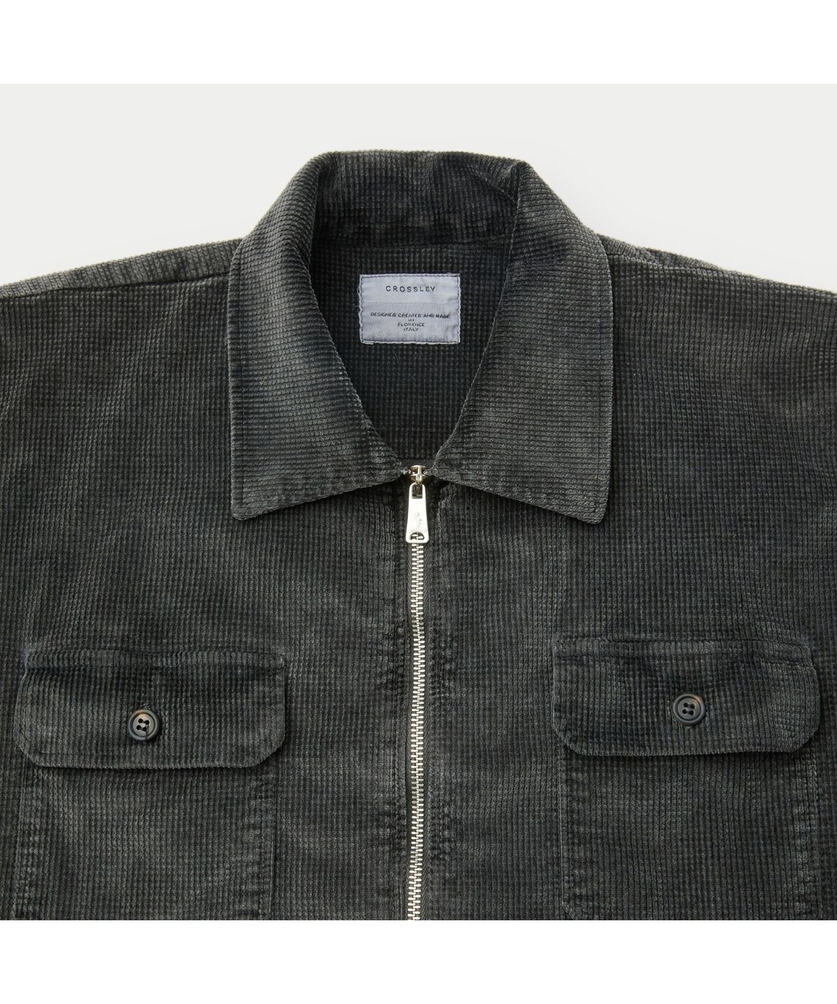 시리즈(SERIES) CROSSLEY WAFFLE CORDUROY FULL ZIP JACKET SOUAW26001CHX