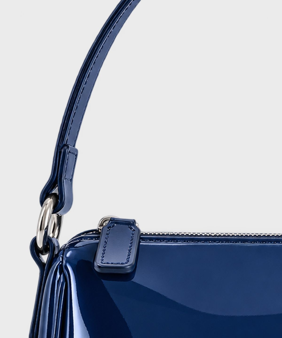 키페(KIFFER) CHOUCHOU BAG-GLOSSY BLUE