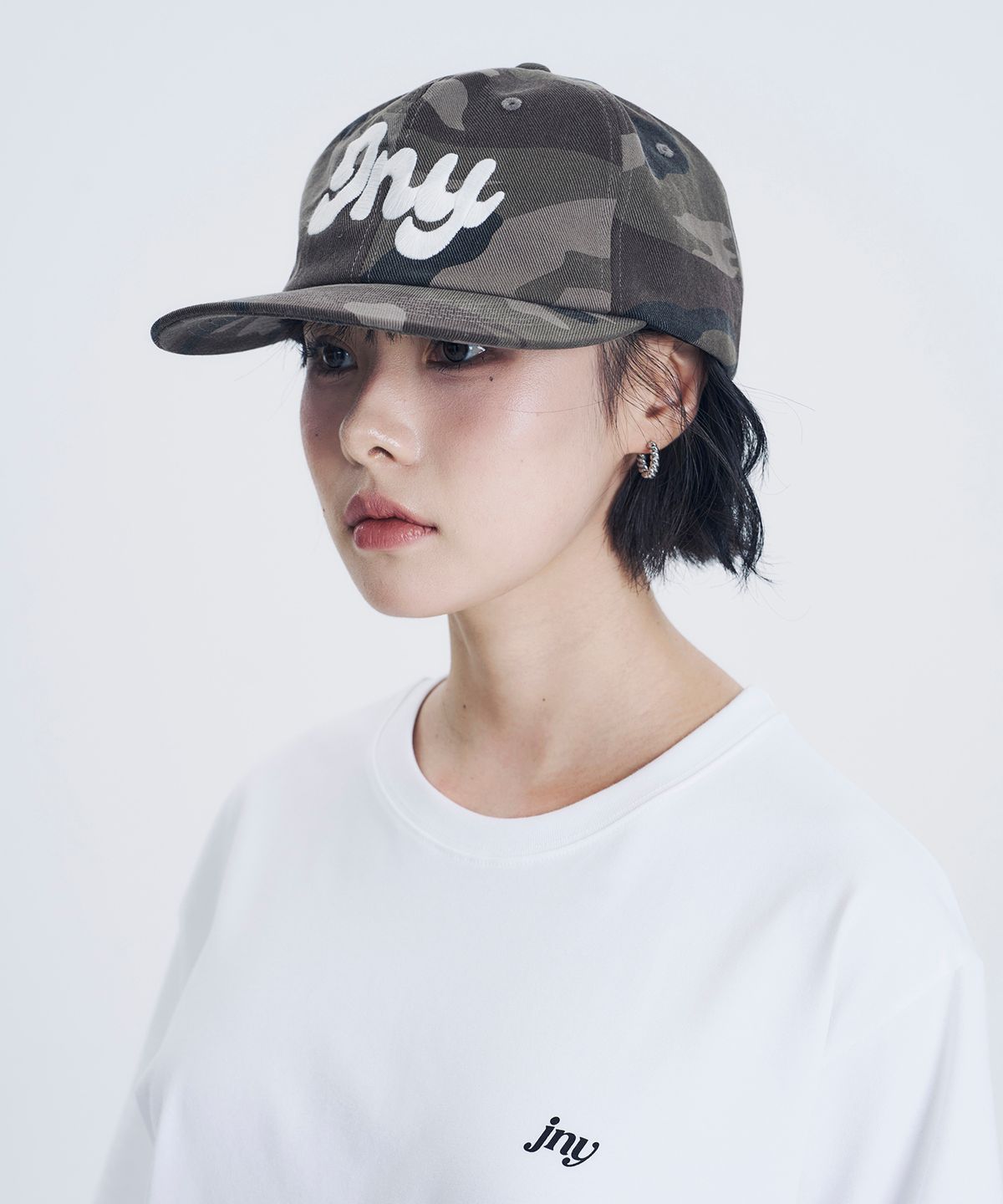 지니영(JEENYYOUNG) JNY 빈티지 스냅백 밀리터리 (Vintage Snapback - Military)