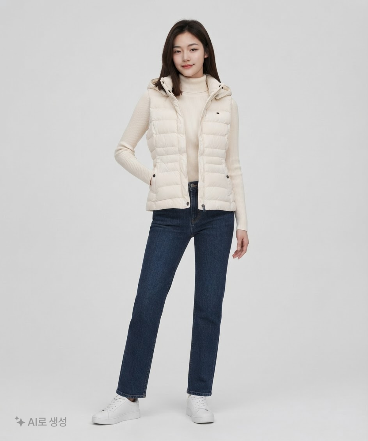 힐피거데님(Hilfiger Denim by Tommy Hilfiger) 패딩 베스트 S