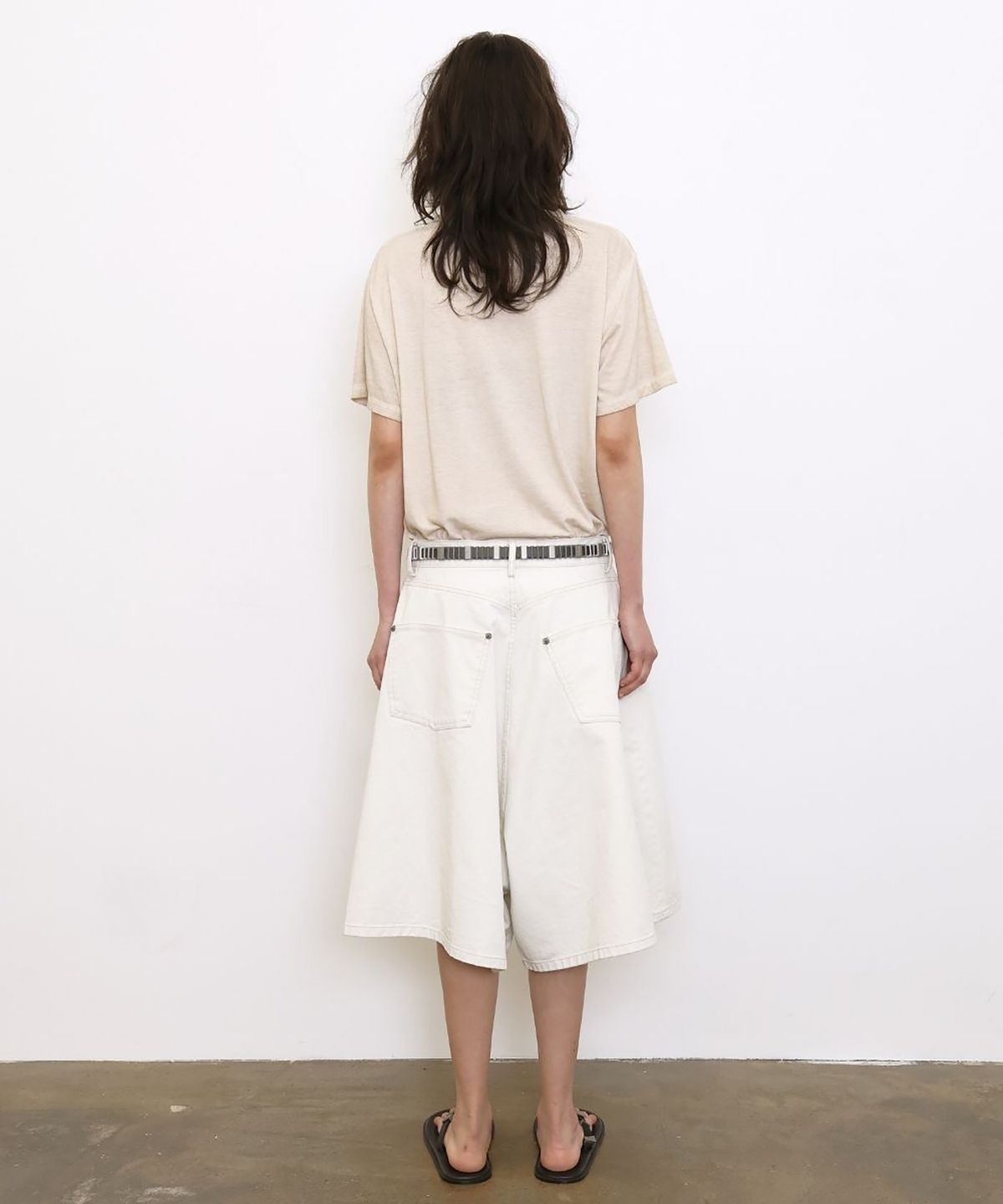 더블유케이엔디 프로젝트(WKND PROJECT) VINTAGE BASIC TEE (NATURAL BEIGE)