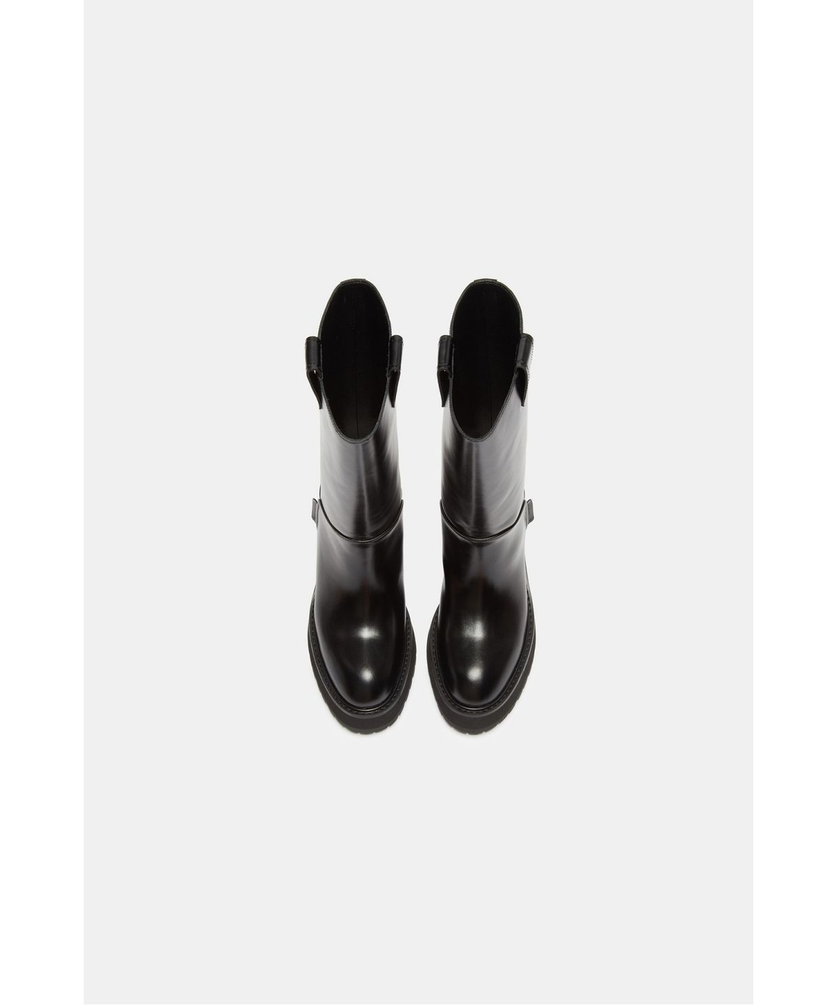 슈콤마보니(SUECOMMA BONNIE) Platform harness boots(black)_DG3CW26516BLK