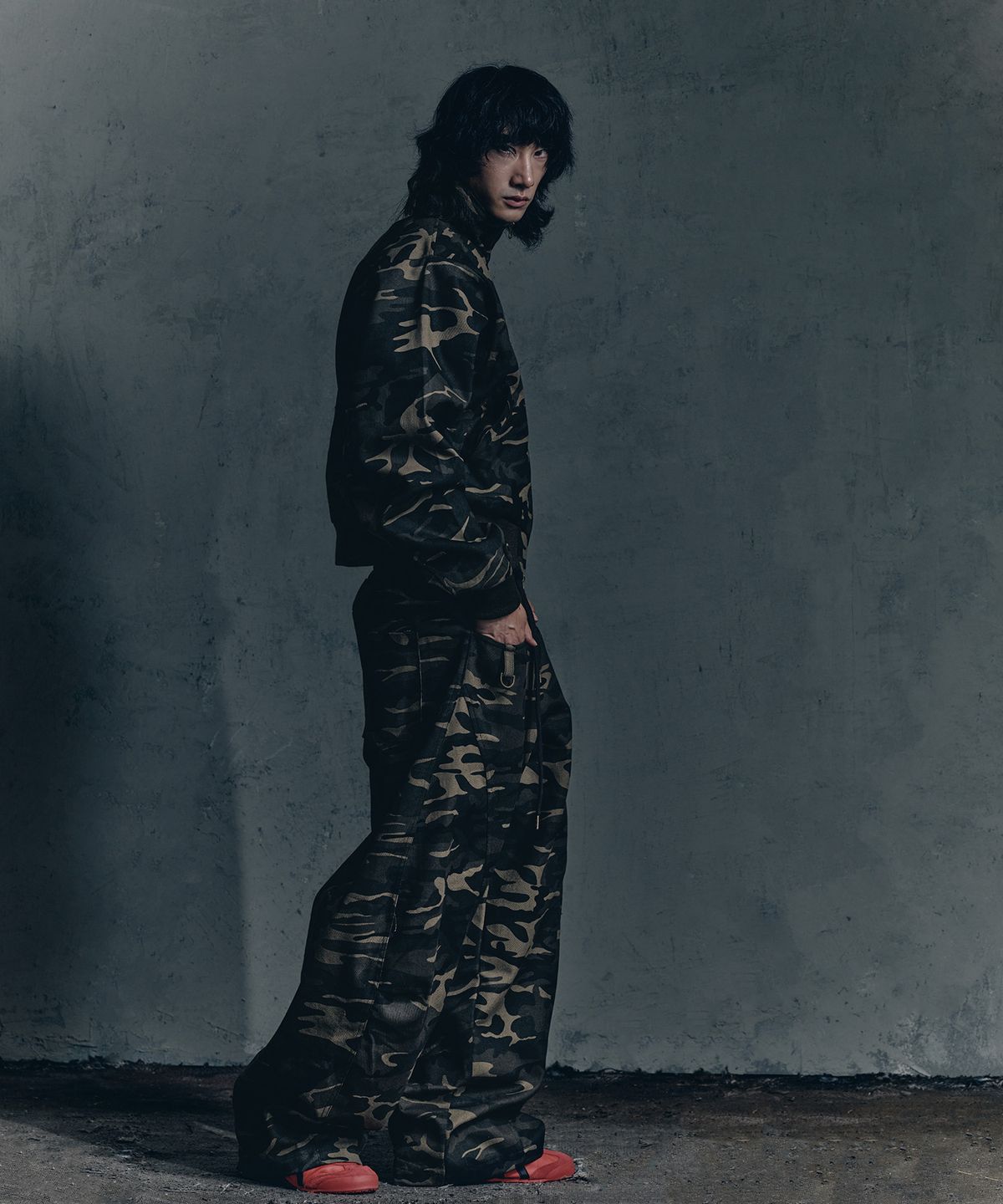 파이드(FIED) SCULPTOR 카모 JACKET PANT SET