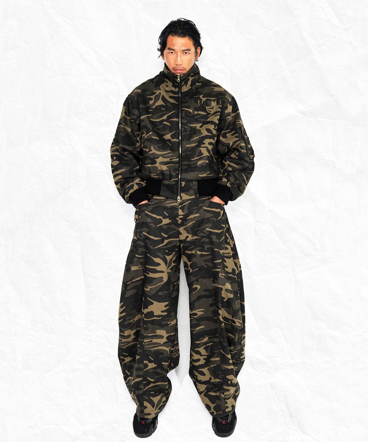 파이드(FIED) SCULPTOR 카모 JACKET PANT SET